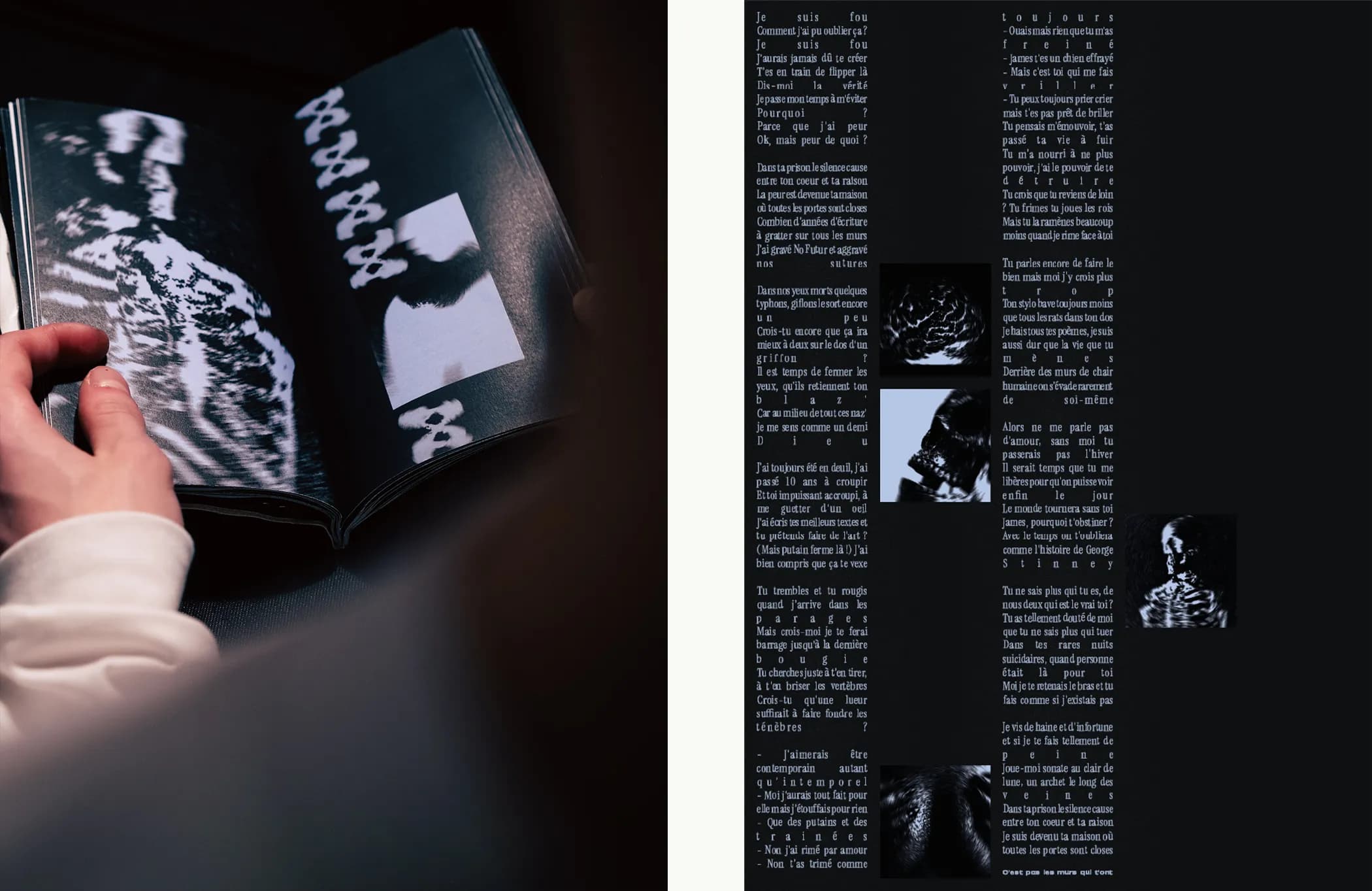 Cercueil de Peau — Radiographies