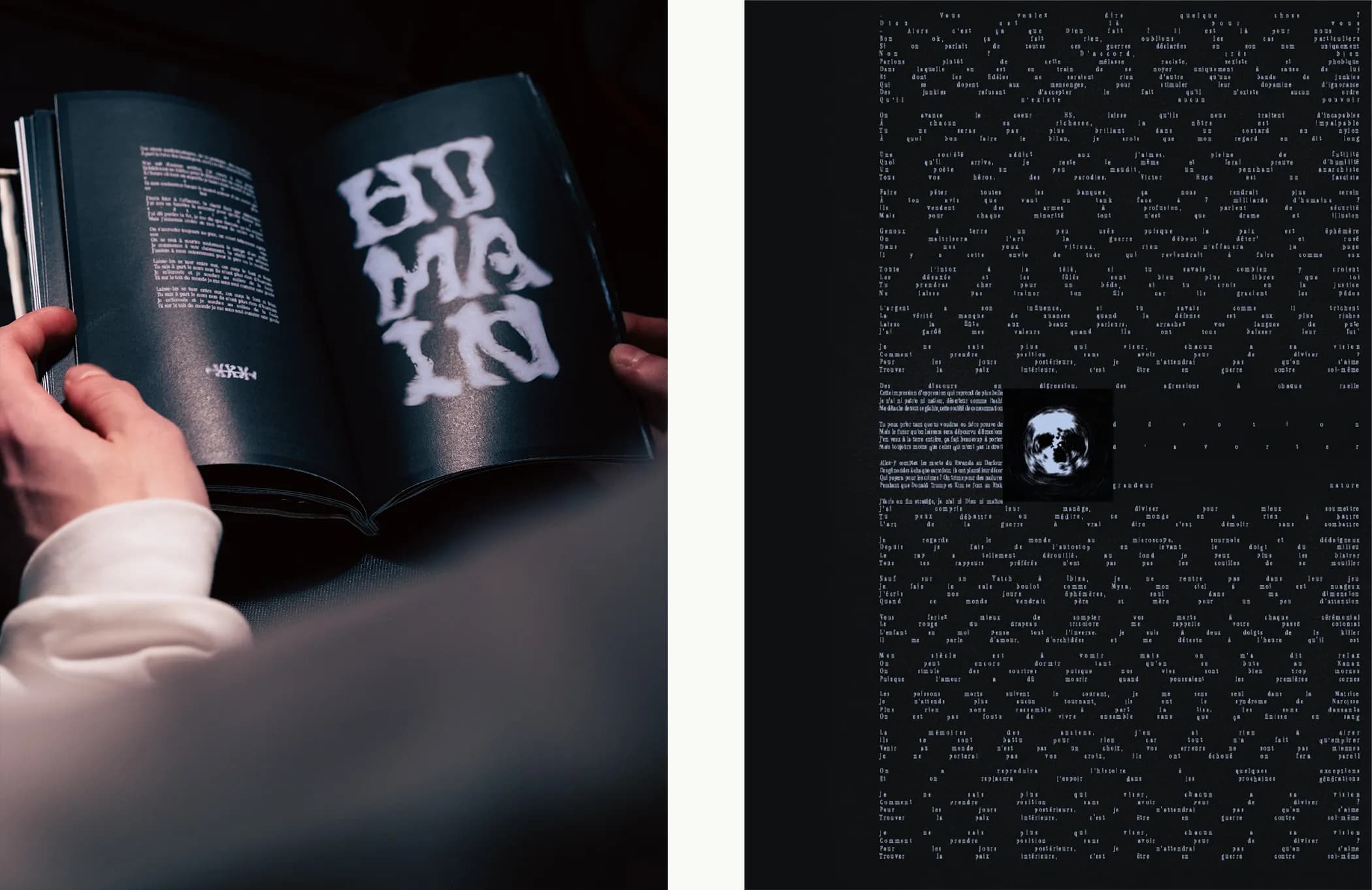 Cercueil de Peau — Manipulation des pages