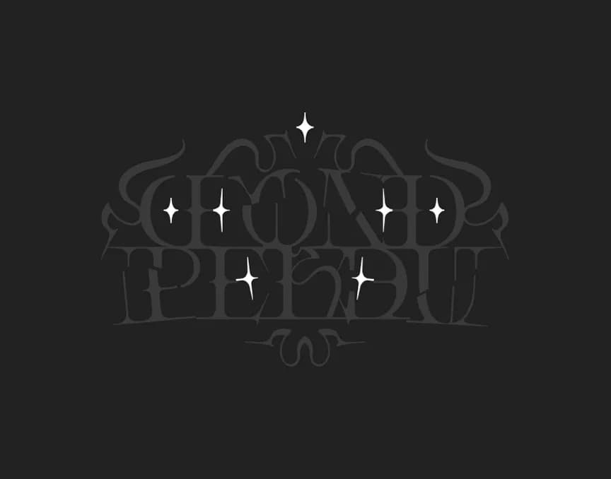 Étoile, signe graphique de Fond Perdu
