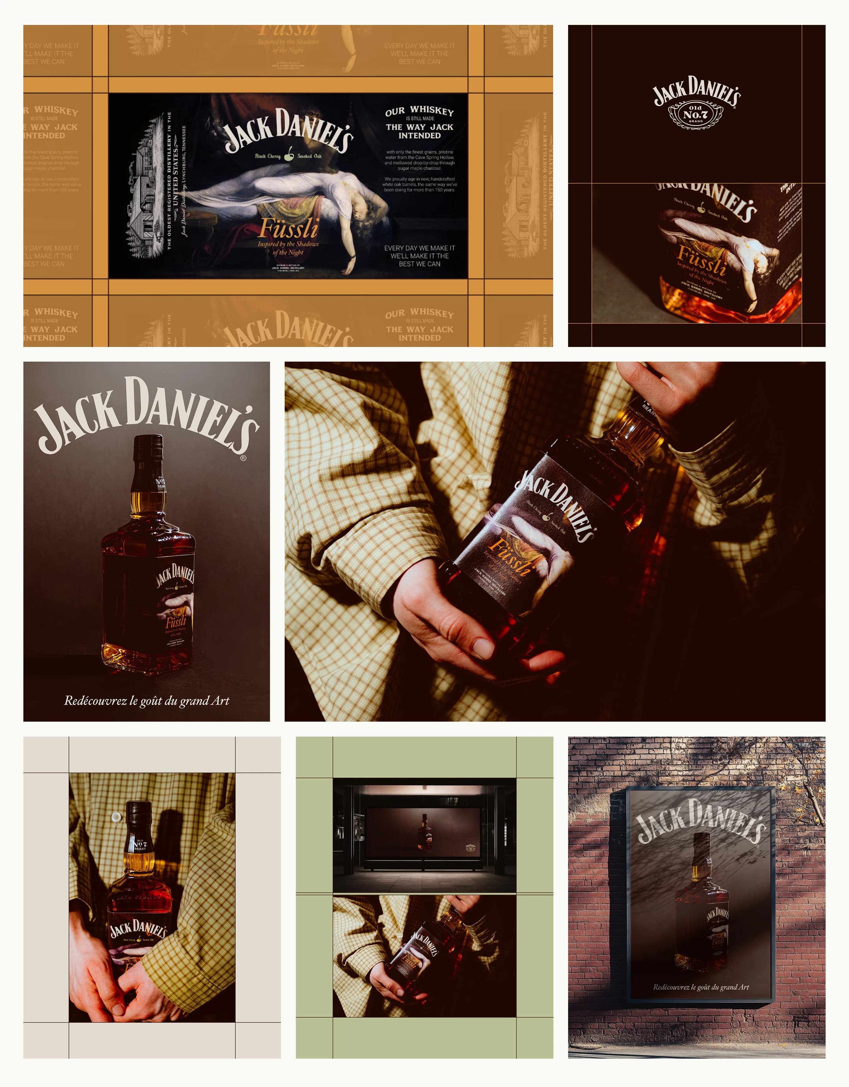 Jack Daniel's x Fussli — Campagne affichage