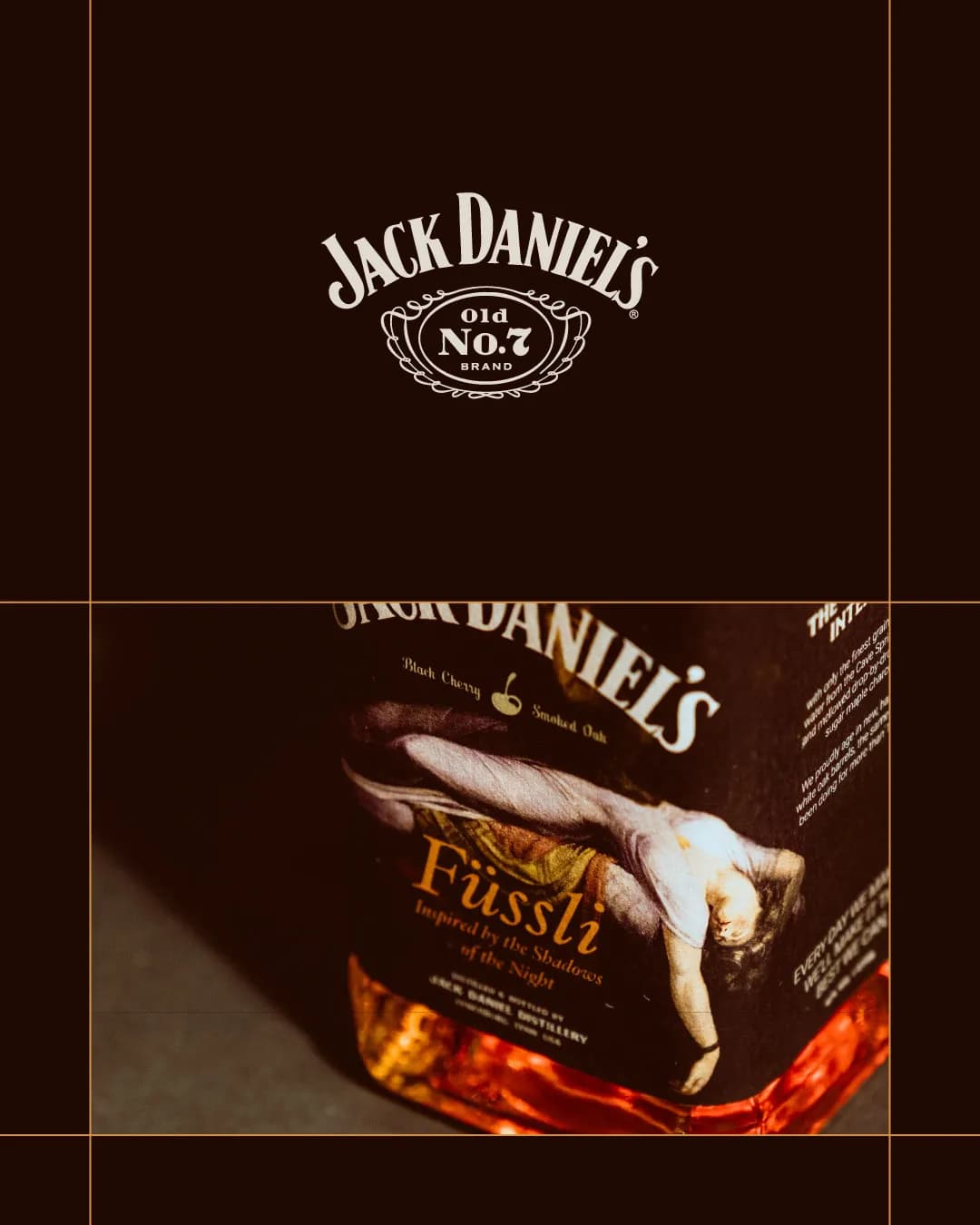Jack Daniel's x Fussli — étiquette