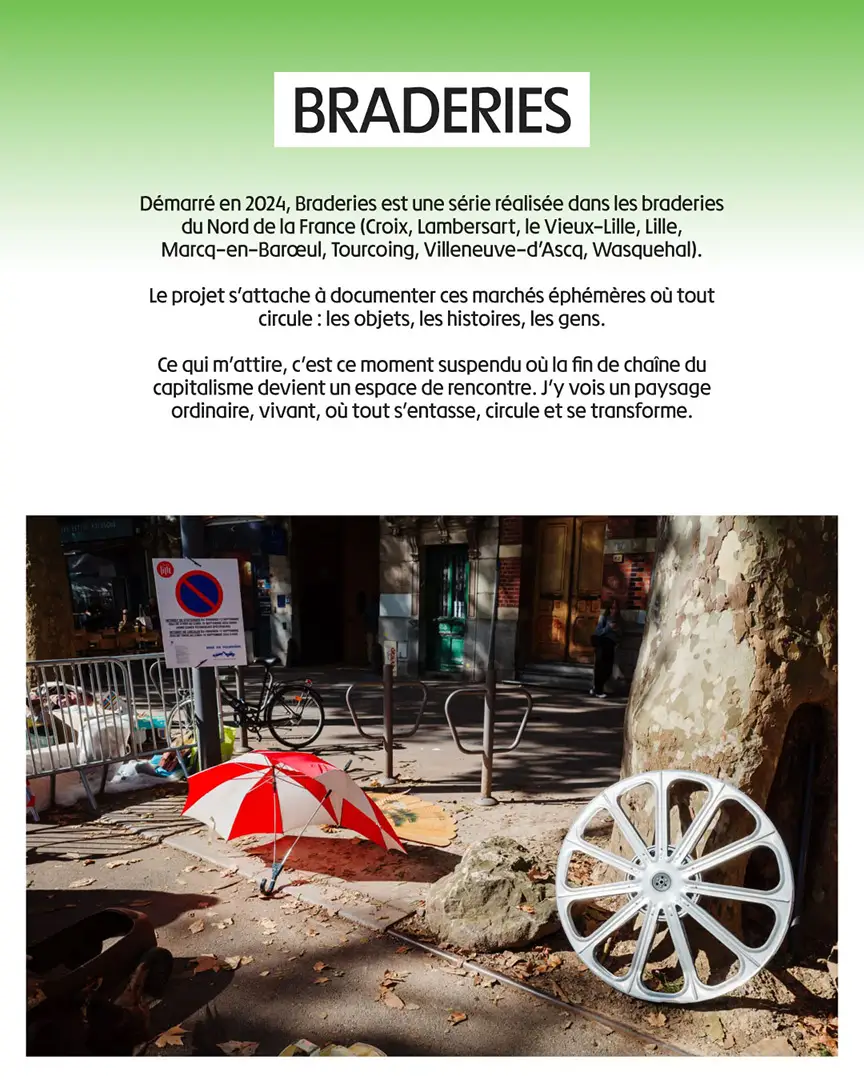 Introduction éditoriale à la série Braderies de Thomas Hammoudi