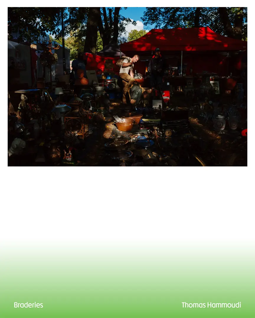 Photographie de la série Braderies de Thomas Hammoudi